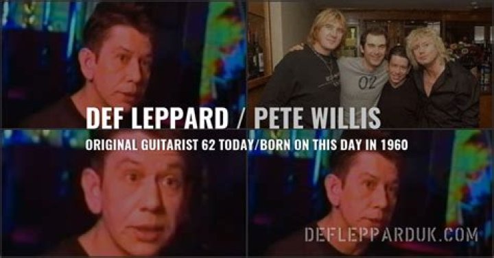 Pete Willis Def Leppard Net Worth imgBaba