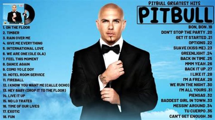 Pitbull - Most Famous Singers from Spain