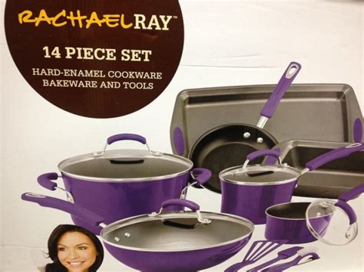 rachael ray purple cookware