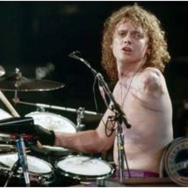 Rick Allen (obviously after the accident) Def Leppard Def leppard