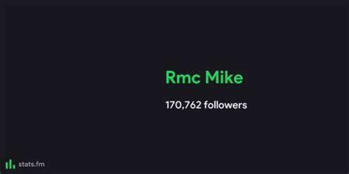 Rmc Mike music, stats and more stats.fm