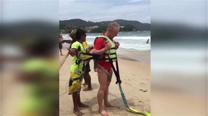 ROGER JOHN HUSSEY parasailing accident details YouTube