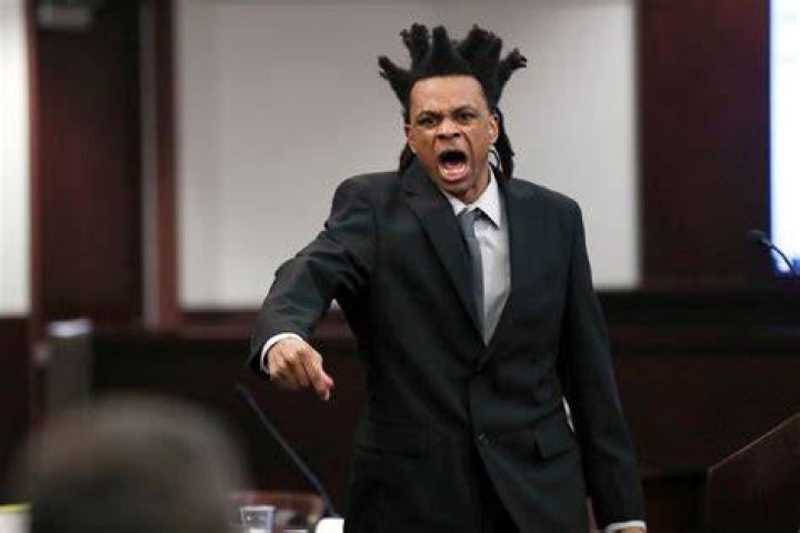 Ronnie Oneal III, on trial for doublehomicide, questions his son who