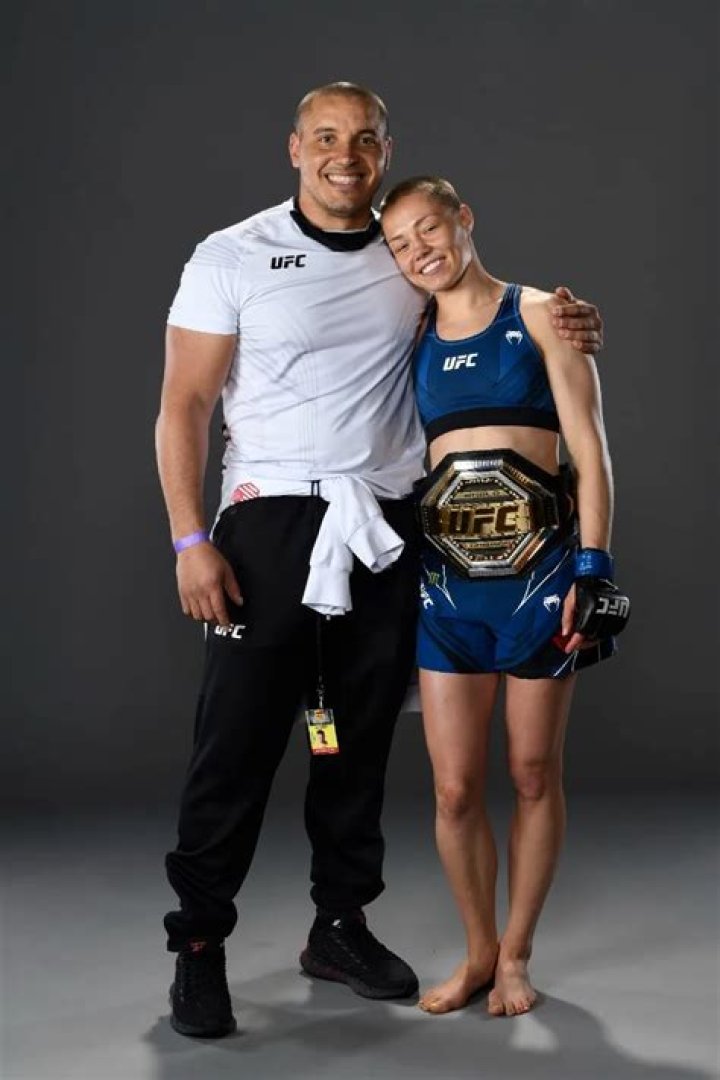 Rose Namajunas and husband Pat Barry