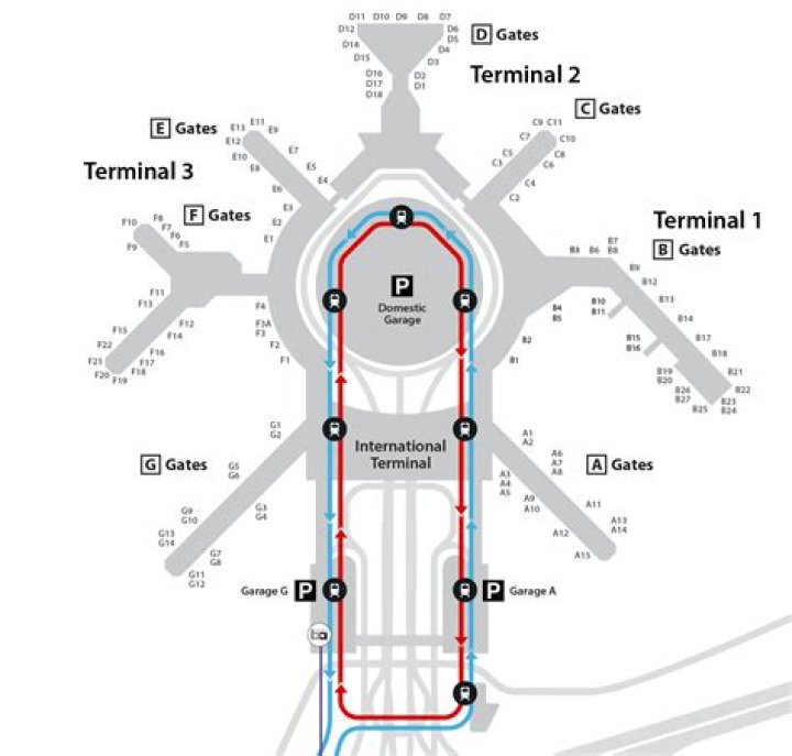 San Francisco International Airport Terminal 2 Olson & Co Steel
