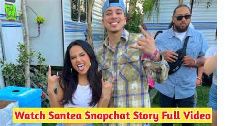 Santea Snapchat Story Leaked Twitter