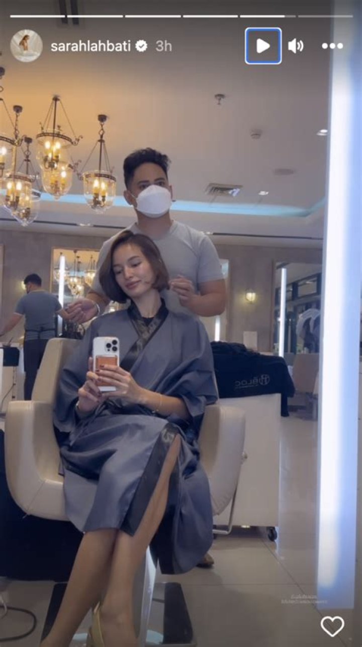 Sarah Lahbati Sarah lahbati, Hair makeup, Global beauty
