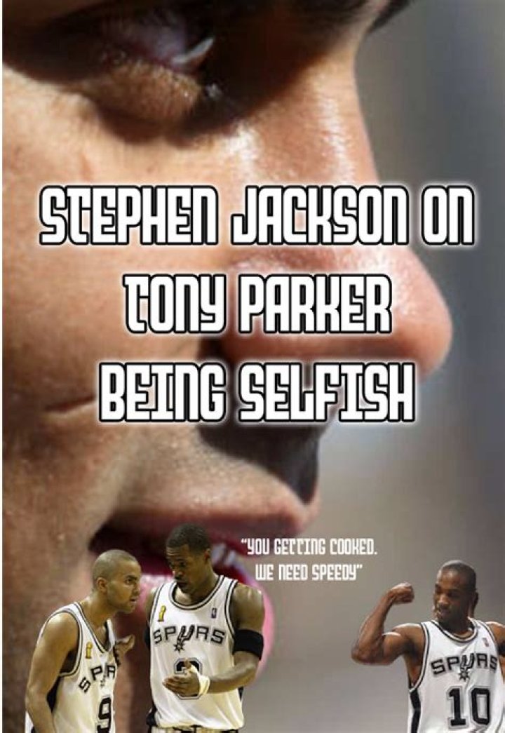 Stephen Jackson Confirmed Tony Parker's Infidelity With Brent Barry's