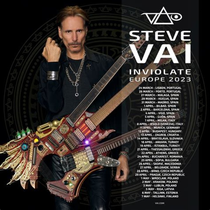 Steve Vai dating 2023