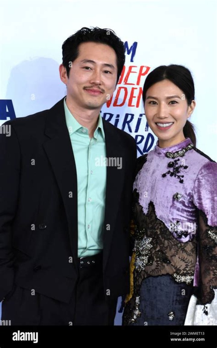 Steven Yeun and Wife Joana Pak Son
