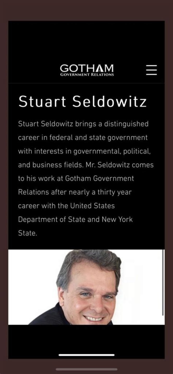 Stuart Seldowitz fired by Gotham Government