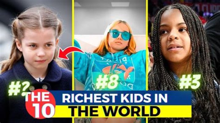 The eight richest kids in America from Blue Ivy Carter to True