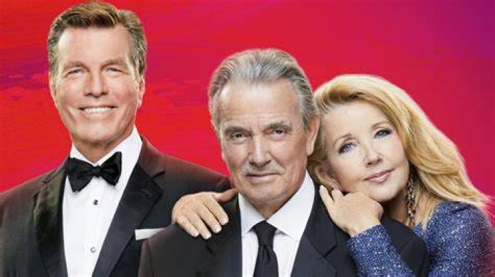 THE YOUNG AND THE RESTLESS, from left Peter Barton, Tracey E. Bregman