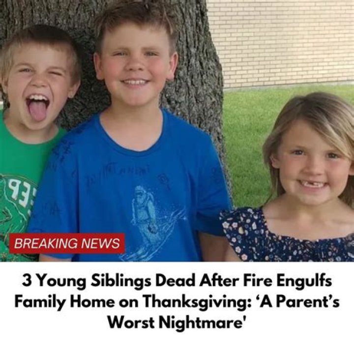 Three Young Siblings Killed Just Days Before Christmas After A Driver