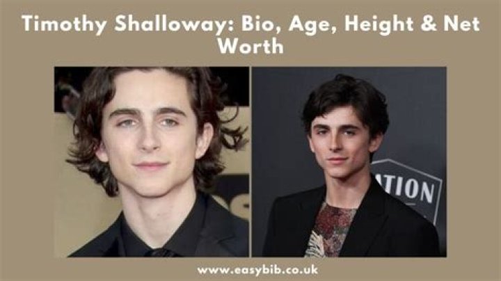 Timothy Shalloway Bio, Age, Height, Nationality, Net Worth, Facts