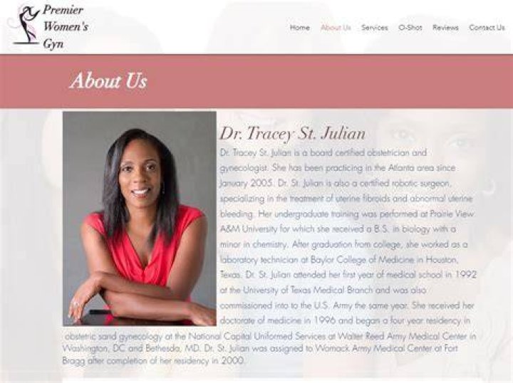Tracey Julian with husband Jah&rsquo;Shawn St. Julian