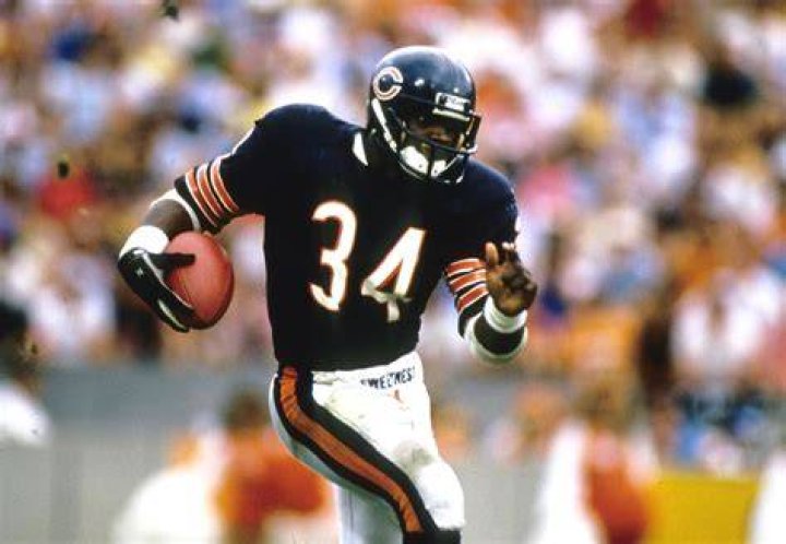 Walter Payton Poses With His Wife Connie And Son Jarrett Walter