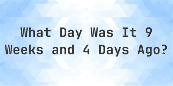 What Day Was It 9 Months Before March 27, 2024? Calculatio
