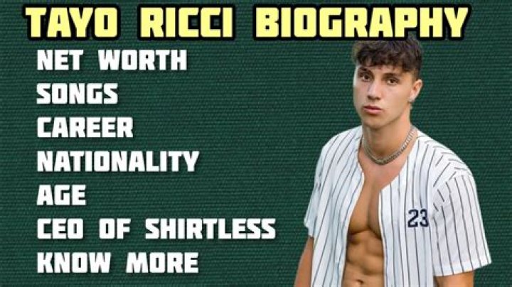 Who is Tayo Ricci ? (Tiktok Star) Wiki, Biography, Age, Girlfriends