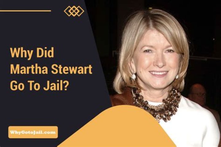 Why Did Martha Stewart Go to Prison?