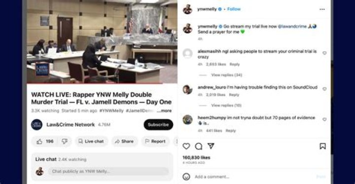YNW Melly admitted to killing his friends in DM Prosecutor