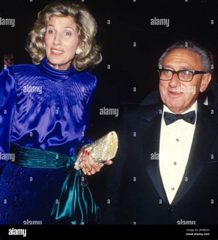 Young Nancy Kissinger during an event in Japan